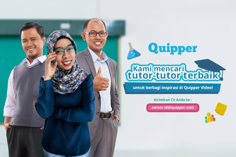 Peduli Pendidikan Indonesia? Ayo Gabung Jadi Tutor Quipper Video!